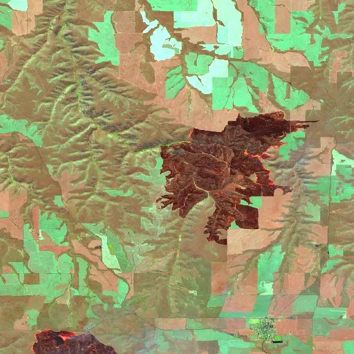 Hopkin Fire (Oregon) — Sentinel-2 SWIR (fuego)