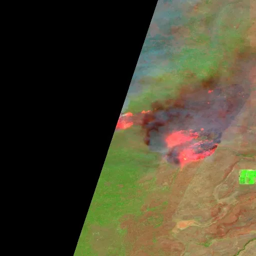 0494 AKAWA BUTTE Fire Oregon 2026 Map Size Containment 0494 Akawa Butte Fire Or 2026 Swir.webp