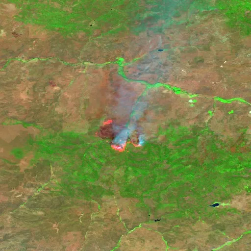 0500 COYOTE Fire (OR) — Sentinel-2 SWIR (fuego)