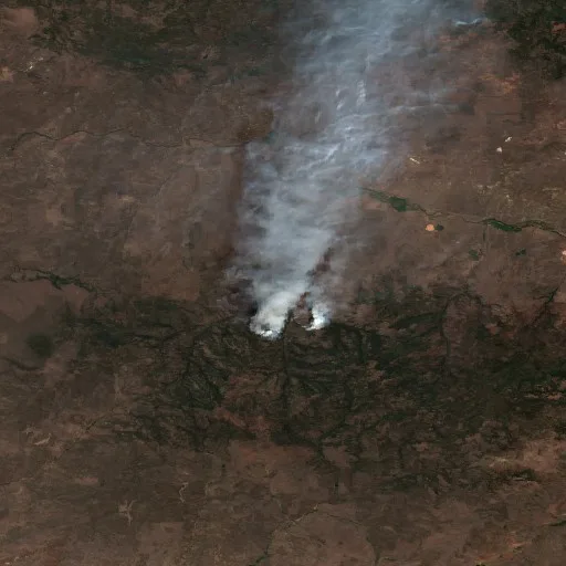 0500 COYOTE Fire (OR) — Sentinel-2 true color