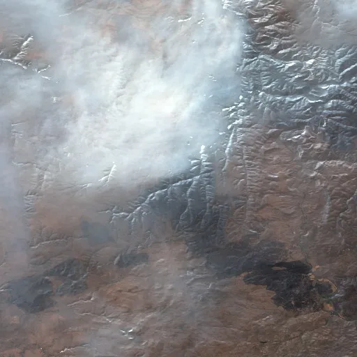 Little Buck Fire (Oregon) — Sentinel-2 true color