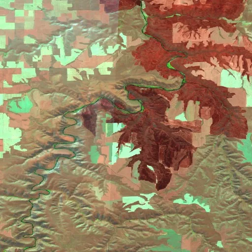 Cottonwood Fire (Oregon) — Sentinel-2 SWIR (fuego)