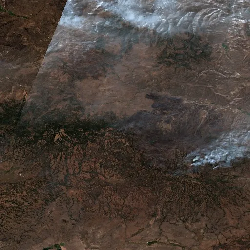 Shingle Fire (Oregon) — Sentinel-2 true color