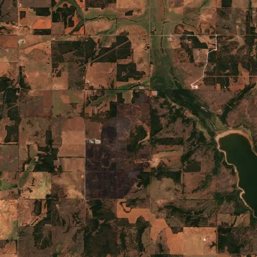 2690 Fire (Oklahoma) — Sentinel-2 true color
