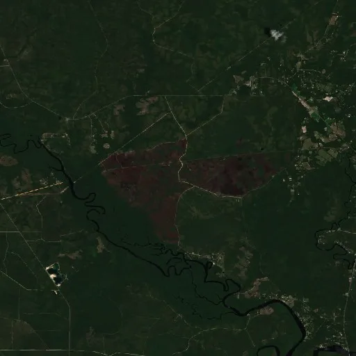340 Fire (FL) — Sentinel-2 true color
