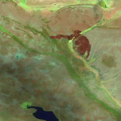 4-1 Lauer Fire (California) — Sentinel-2 SWIR (fuego)