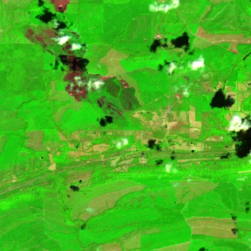 Alexander Trail Fire (Oklahoma) — Sentinel-2 SWIR (fuego)