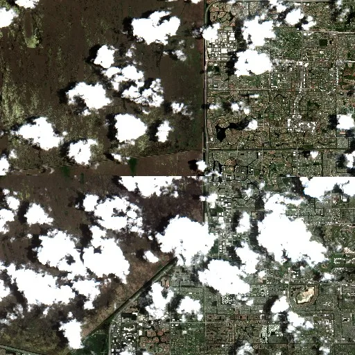 ATLANTIC (06) Fire (FL) — Sentinel-2 true color
