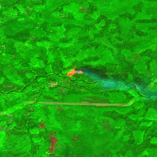 Incendio Austin (OR) — Sentinel-2 SWIR (fuego)