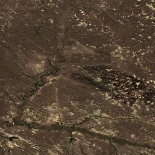 Ayers Pond Fire (Montana) — Sentinel-2 true color