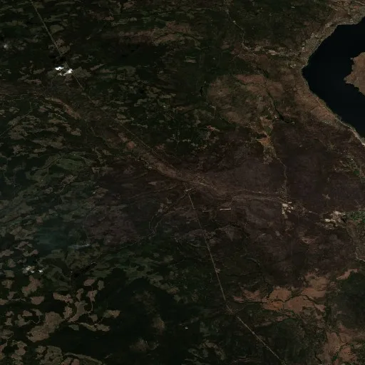 Bald Range Fire — Sentinel-2 true color