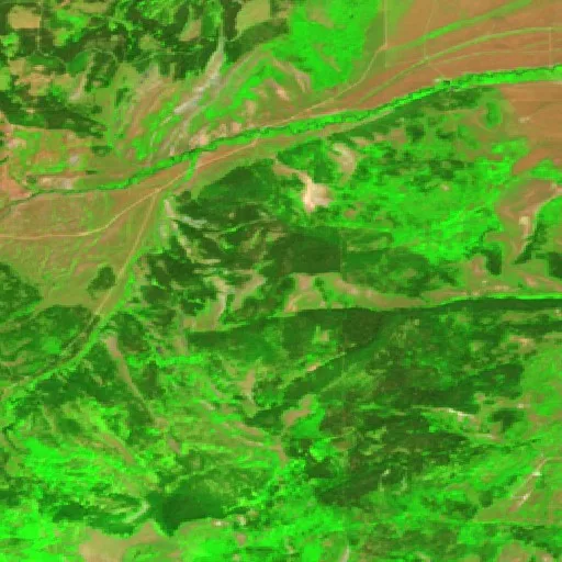 Bare Fire (WY) — Sentinel-2 SWIR (fuego)
