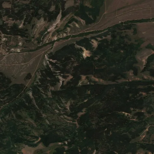 Bare Fire (WY) — Sentinel-2 true color