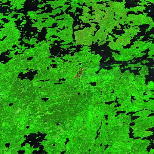 Bear Trap Fire (MN) — Sentinel-2 SWIR (fuego)