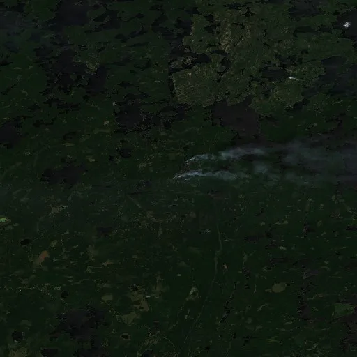 Bear Trap Fire (MN) — Sentinel-2 true color