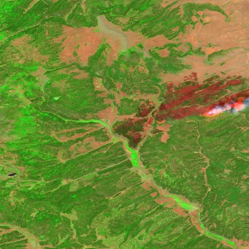 Beehive Fire (NM) — Sentinel-2 SWIR (fuego)