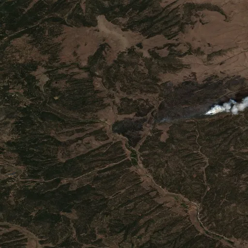 Beehive Fire (NM) — Sentinel-2 true color