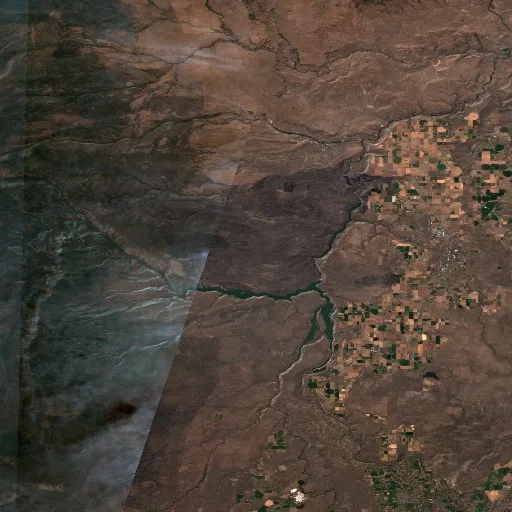 Bench Fire (Oregon) — Sentinel-2 true color