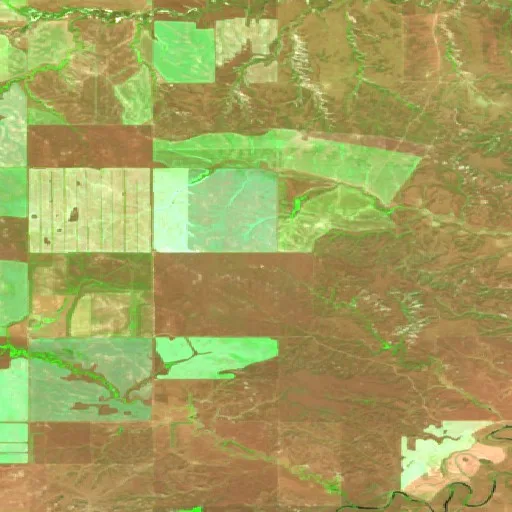 Incendio Big Buffalo (MT) — Sentinel-2 SWIR (fuego)