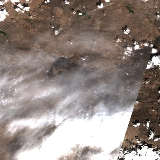 Incendio Big Grass (Oregon) — Sentinel-2 true color