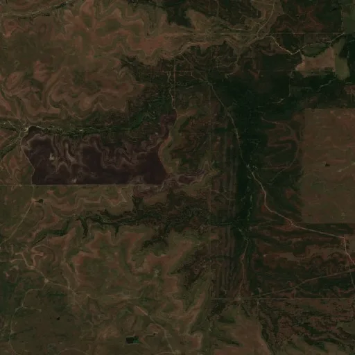 Bison Fire (Oklahoma) — Sentinel-2 true color