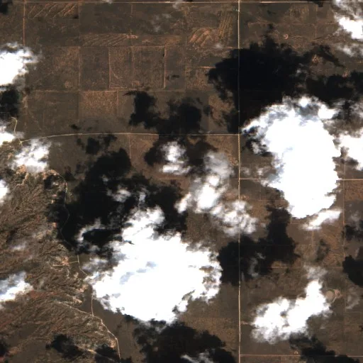 Black Burn Fire, Fort Sumner, New Mexico — Sentinel-2 true color