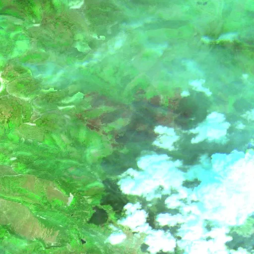 Incendio Black Canyon (UT) — Sentinel-2 SWIR (fuego)