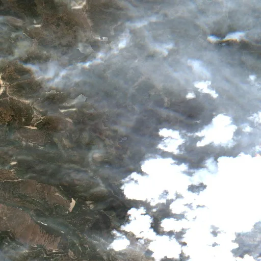 Incendio Black Canyon (UT) — Sentinel-2 true color