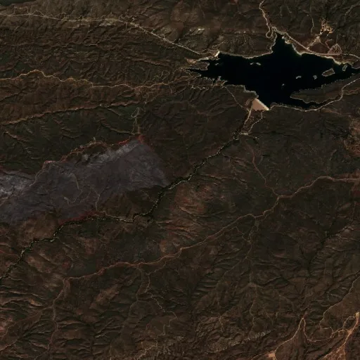 Bouquet Fire (California) — Sentinel-2 true color