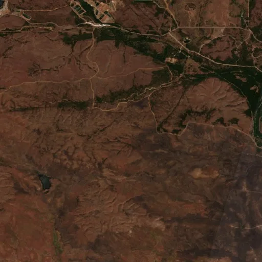 Brush Creek Fire (Oklahoma) — Sentinel-2 true color