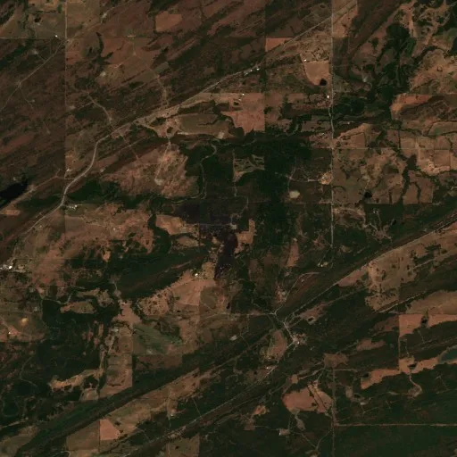 Brushy Creek Fire (Oklahoma) — Sentinel-2 true color