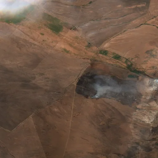 Incendio Bull Run (Nevada) — Sentinel-2 true color
