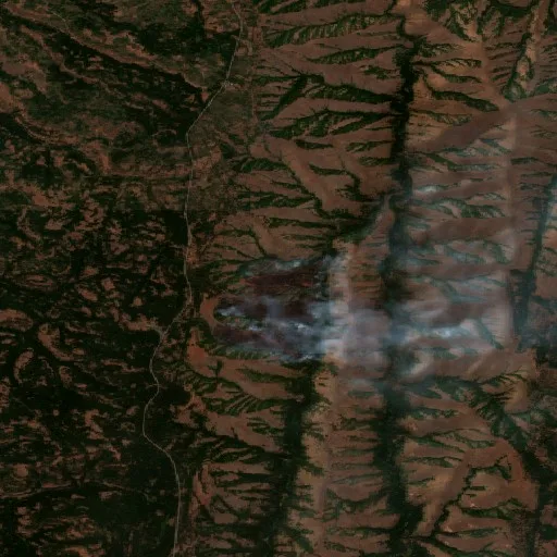 Burnt Creek Fire (OR) — Sentinel-2 true color