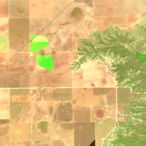 Incendio Cedar Hill (TX) — Sentinel-2 SWIR (fuego)