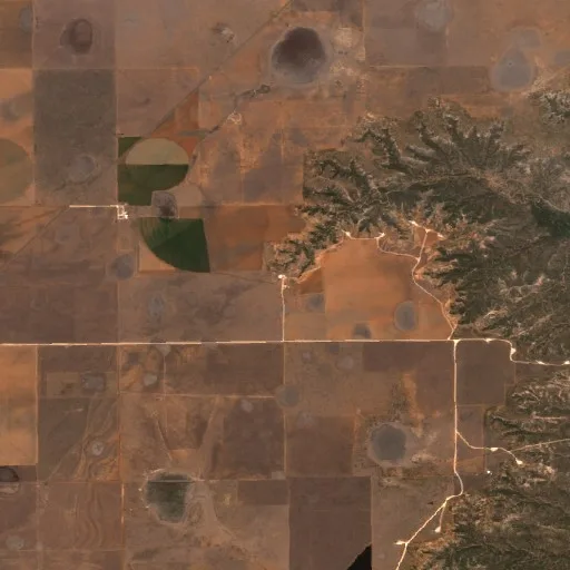Incendio Cedar Hill (TX) — Sentinel-2 true color