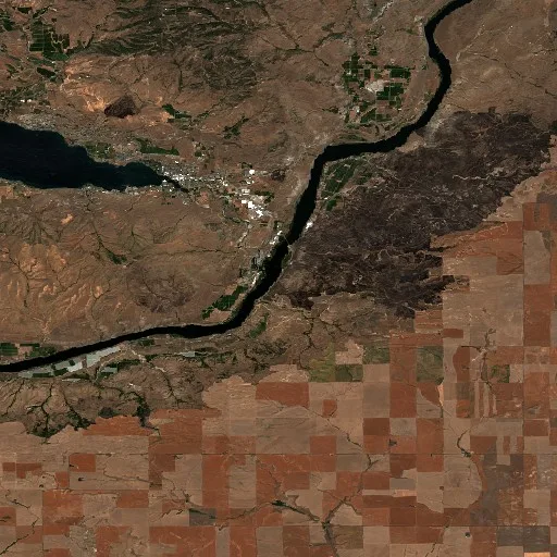 Incendio CHELAN HILLS (WA) — Sentinel-2 true color