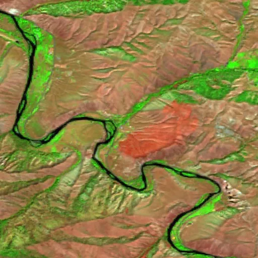 Cherry Fire (Idaho) — Sentinel-2 SWIR (fuego)
