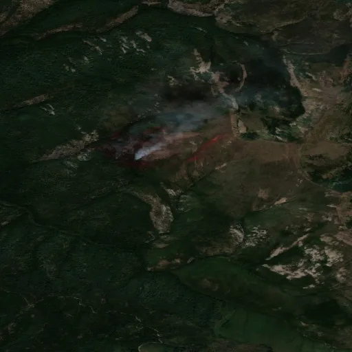 Cherry Peak Fire (MT) — Sentinel-2 true color