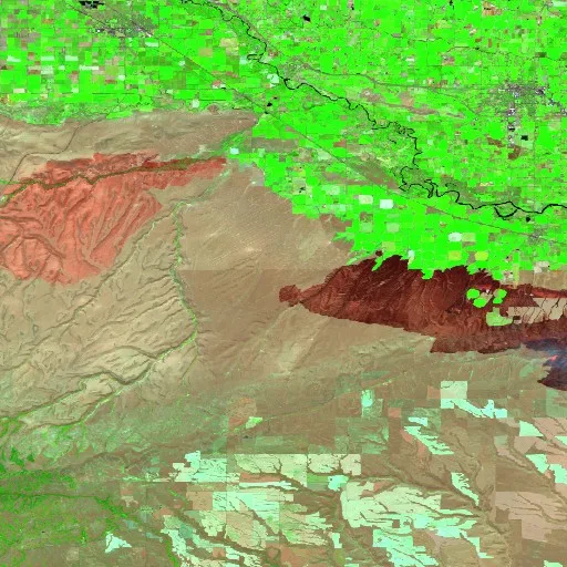 Colwash Fire (Washington) — Sentinel-2 SWIR (fuego)
