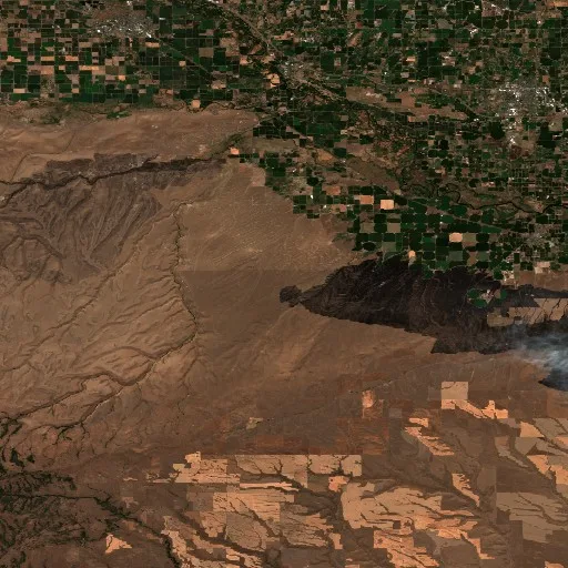 Colwash Fire (Washington) — Sentinel-2 true color