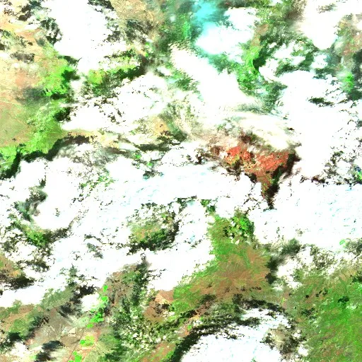Cottonwood Fire (UT) — Sentinel-2 SWIR (fuego)