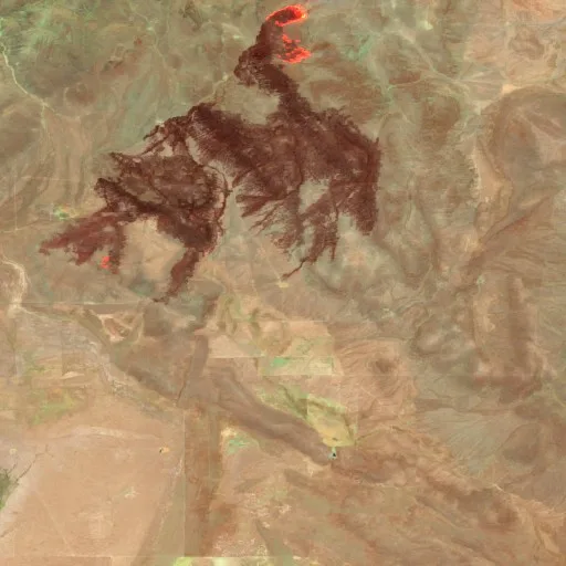 CROWLEY Fire (Oregon) — Sentinel-2 SWIR (fuego)