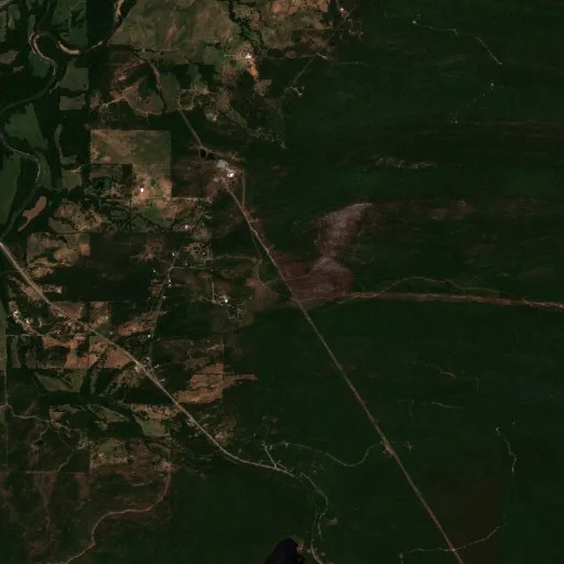 Dennis Rock Fire (OK) — Sentinel-2 true color