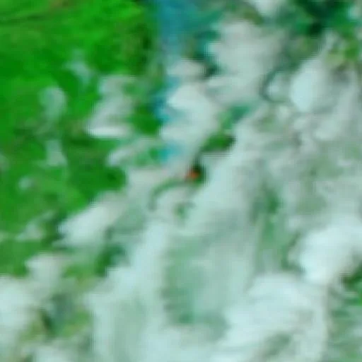Dome Fire (California) — NASA satellite