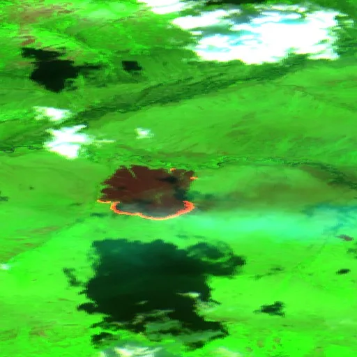 Doorstep Fire (AK) — Sentinel-2 SWIR (fuego)