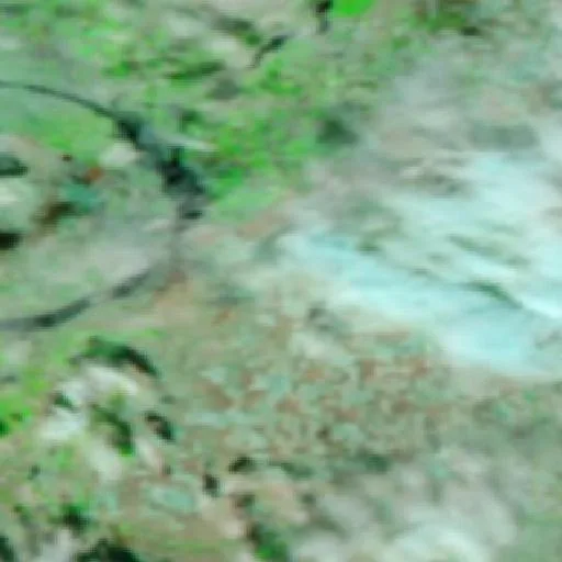 Dorran Road Fire (Oregon) — NASA satellite
