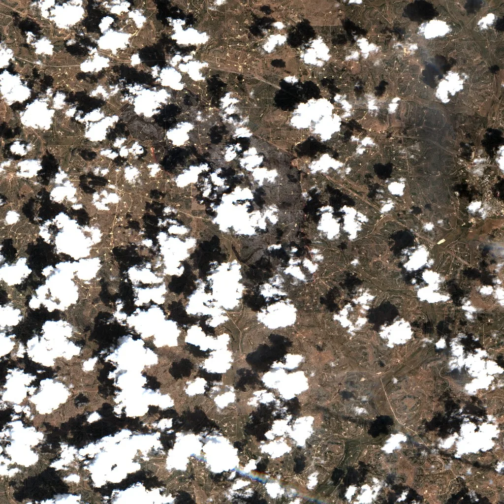 Dry River Fire (Texas) — Sentinel-2 true color