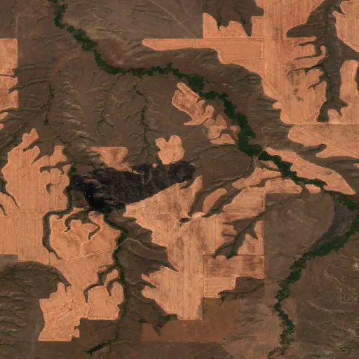East Fork Creek Fire (MT) — Sentinel-2 true color