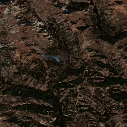 East Fork Fire (Idaho) — Sentinel-2 true color
