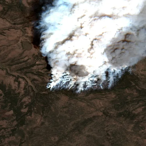 Incendio Egypt (OR) — Sentinel-2 true color
